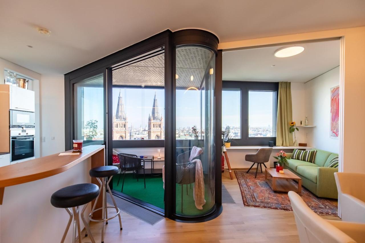 Skyflats Vienna - Rooftop Apartments מראה חיצוני תמונה