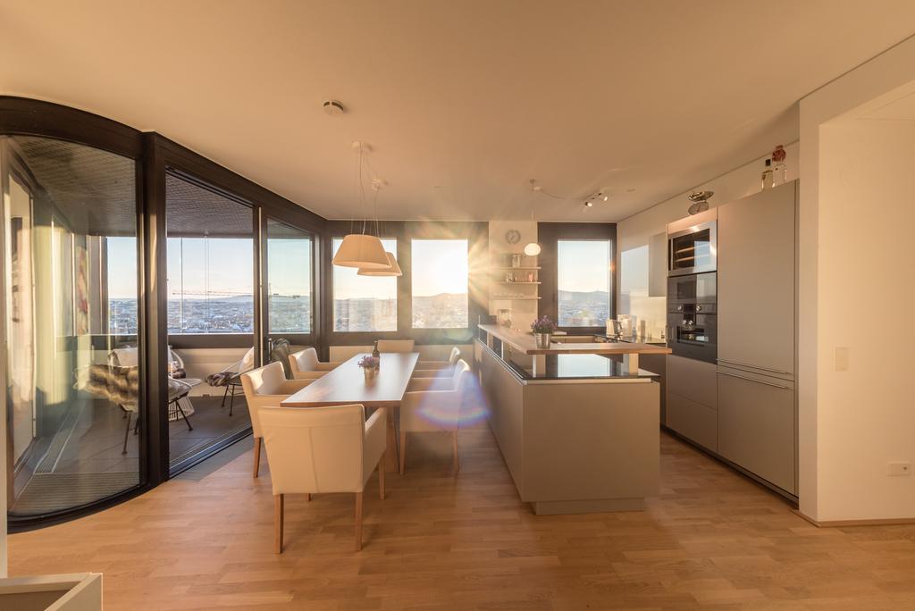 Skyflats Vienna - Rooftop Apartments חדר תמונה